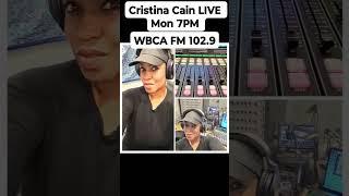 #ComingSoon Cristina Cain LIVE on WBCA 102.9FM ️ Monday's at 7PM #BOSTON #radioshow #God