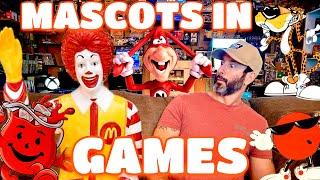 Retro Gaming With Mascots In Games