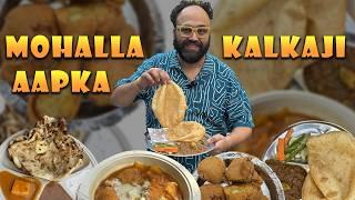 Mohalla Aapka KALKAJI | Vijay Chur Chur Naan, Chache Ke Pakode, Mehak Food Corner