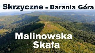 Skrzyczne,Barania Góra,MalinowskaSkała,