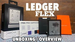 LEDGER FLEX Unboxing/Overview