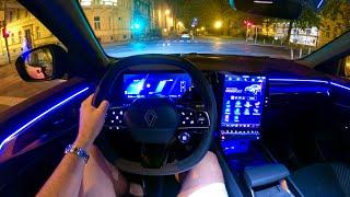 New RENAULT RAFALE 2025 - NIGHT POV test drive (PURE DRIVING) FULL HYBRID