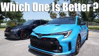 Which One Would You Rather Own 2024 GR Corolla Circuit Vs 2024 VW GTI 380 ?