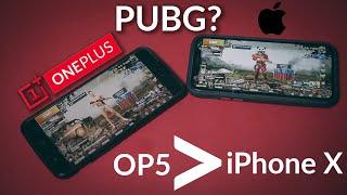 PUBG on iPhone X/OnePlus 5 in 2020