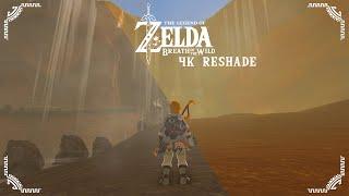 4K Zelda Breath of the wild CEMU | Highest Settings + RESHADE