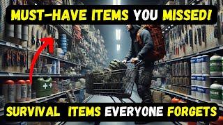 Survival Items Everyone Forgets: What to Stock Up On Now!