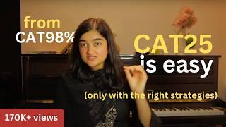 BEST strategy to crack CAT | which no one talks about | from CAT 98%