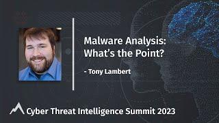 Malware Analysis: What’s the Point?