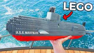 I Built a LEGO Submarine!