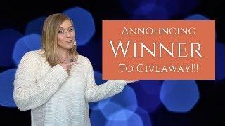 Sep. 28th - Announcing WINNER To Giveaway!!!!