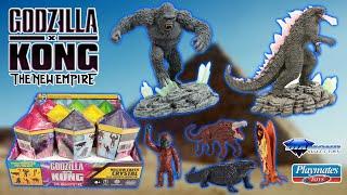 Hollow Earth Crystals Wave 2 Godzilla x Kong Diamond Select Toys Godzilla & Kong Statues PRE-ORDER!