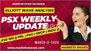 #psx  Elliott Wave Analysis || #kse100 | #PRL | #PSO | #SNGP | #INDU ||