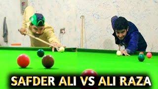 SNOOKER Challenge|| Ali Raza Vs Safdar On Big Table Khuram Basharat Vlogs.