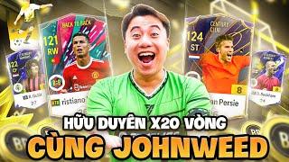 Vodka Quang | Hữu duyên đại tiệc mở thẻ của John Văn Weed x20 vòng đầy cống hiến CR7 BTB & Persie CC