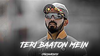 TERI BAATON MEIN  X KL RAHUL  • KL RAHUL STATUS️ • BEAT SYNC • 4K STATUS ️CricDivEditz