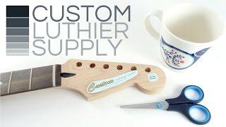 How To Apply Waterslide Guitar Headstock Decals
