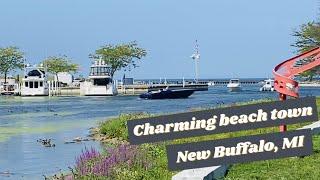 Strolling The Harbor And Beach Town Of New Buffalo, Michigan