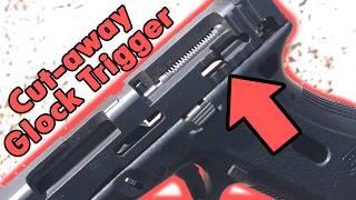 How a Glock Trigger Works - Factory Cut-away