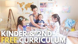 Our NEW Homeschool Curriculum Choices 2023-24 // Kinder + 2nd Grade