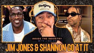 Jim Jones HEATED Debate With Shannon Sharpe About Nas: Jim DOUBLES DOWN