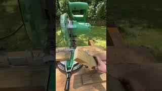 Cutting and burning wood in my backyard with Anker #PowerHouse 757 and fire pits