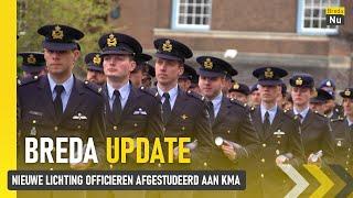 Nieuwe lichting officieren afgestudeerd aan KMA | Breda Update