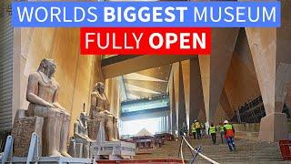 Inside the $1BN Grand Egyptian Museum Megaproject: The World’s Largest Museum Revealed!