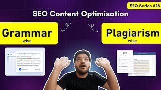 SEO Content Optimization : Grammar Check & Plagiarism Check | Grammar Checker | Plagiarism Checker