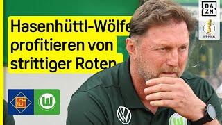 Wölfe meistern Auftakthürde mit Mühe: TuS Koblenz - VfL Wolfsburg | DFB-Pokal | DAZN Highlights