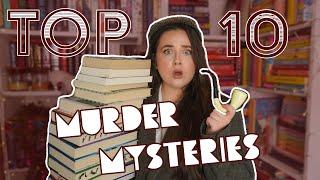 my TOP 10 murder mystery books OF ALL TIME! 🩸 (2024)