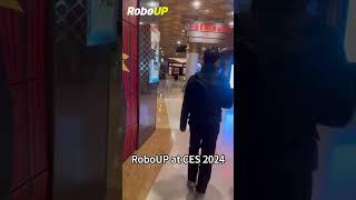 Guide you to RoboUP CES booth #roboup #lawnmowerrobot