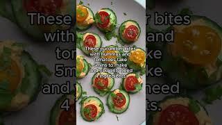 Make Diabetes-Friendly 4-Ingredient Cucumber Bites in 5 Minutes!