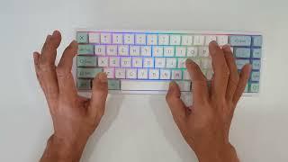 Keycool gz68 Ice Crystal - PBT Dye-Sub XDA chính hãng profile review