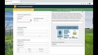 How to Fill Out a Texas (Montgomery County) Homestead Exemption Form