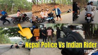 Hetauda Bata Farkida Lafada || Nepal Police Try to catch Indian Drunk Rider #churiya #trafficpolice