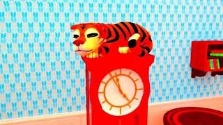 Hickory Dickory Dock Tiger | Cube and pyramid effects | SubscribePh