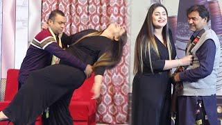 Munza Multani And Husnain Kamal New Stage Drama 2023