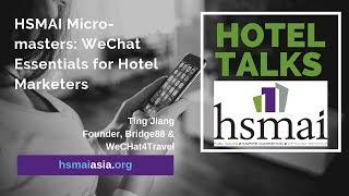 Get started with WeChat. Marketing hotels to the Chinese outbound travellers