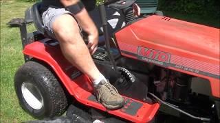 Very COMMON MTD Riding Lawnmower PROBLEM, WON'T START  - Blade Engagement Safety Switch