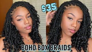 It’s Crotchet Boho Box Braids | Amazon Goddess Box Braids!