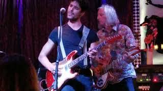 Hector Tellez Jr. with Barrett Martin, Peter Buck 5-6-22 Laurelthirst Pub Portland, Oregon