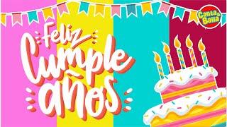 CUMPLEAÑOS FELIZ (lyrics) | Cumpleaños para niños | Feliz cumpleaños infantil | Canta y Baila