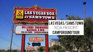 Las Vegas KOA at Sam’s Town  Campground Tour