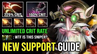 How to Support Pos 4 Sniper with Unlimited Crit Khanda Daedalus 100% Annoying Mini Stun Ulti Dota 2