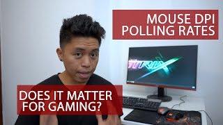 DPI and Polling Rate - Does it matter for GAMING?