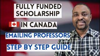 How To Get FULLY FUNDED SCHOLARSHIP In CANADA For International Students 2024 | MSc & PhD in Canada