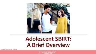 A-SBIRT Webinar - The Connecticut Women's Consortium