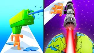 Upgrading My Head to MAX LEVEL in Gun Head Run!