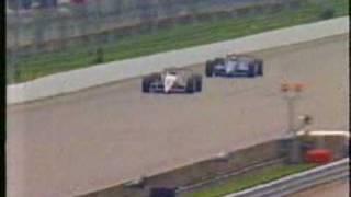 92 Indy 500 - Al Unser, Jr. and Scott Goodyear duel