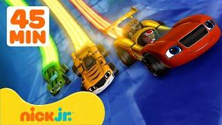 Blaze e le Mega Macchine | Giochi e salvataggi scientifici di Blaze! ️ 45 minuti | Nick Jr. Italia